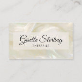 Therapist QR Code 名刺 (正面)