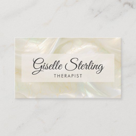 Therapist QR Code 名刺 (正面)