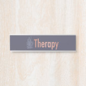 Therapy Door Sign サインプレート (正面)