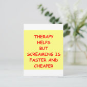 THERAPY.png ポストカード (スタンド正面)