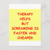 THERAPY.png ポストカード (正面)