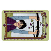 There_つるA_4x6冷蔵庫磁石 マグネット (横)