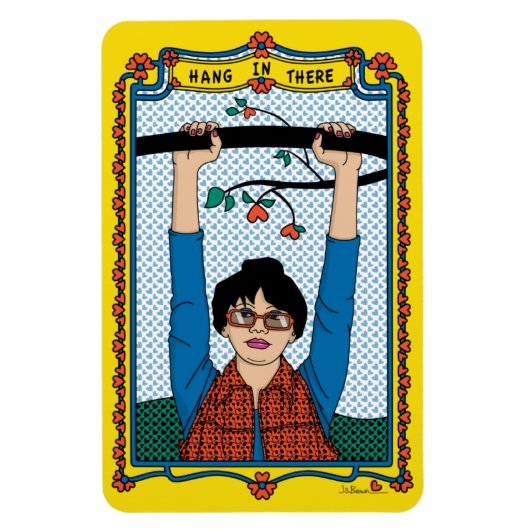 There_つるB_4x6冷蔵庫磁石 マグネット (縦)