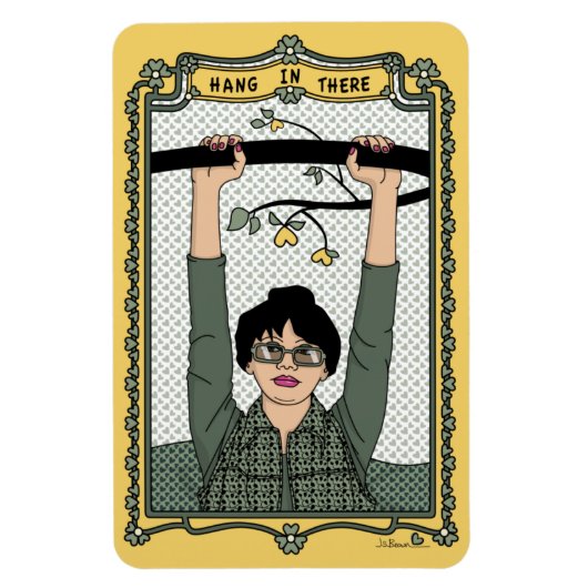 There_つるC_4x6冷蔵庫磁石 マグネット (縦)