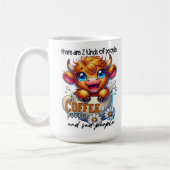 There Are 2 Kinds of People Coffee People and Sad コーヒーマグカップ (左)