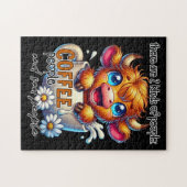 There Are 2 Kinds of People Coffee People and Sad  ジグソーパズル (横)