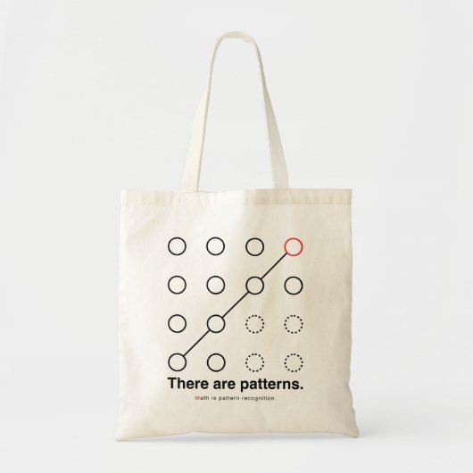 There_are_patterns トートバッグ (正面)