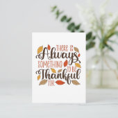 There is always something to be thankful for シーズンポストカード (スタンド正面)
