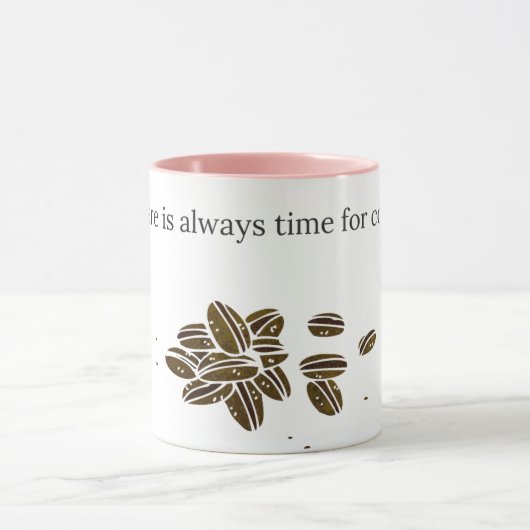 There is always time for coffee マグカップ (中央)