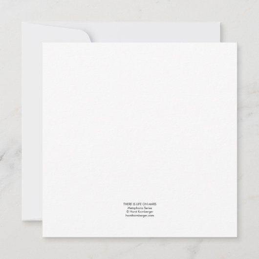 THERE IS LIFE ON MARS  カード (裏面)