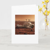 THERE IS LIFE ON MARS  カード (黄色い花)