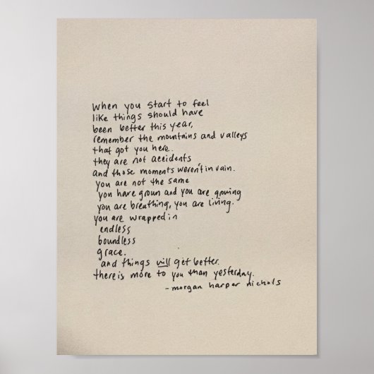 There Is More To You Than Yesterday - A Poem ポスター (正面)