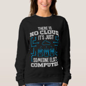 There is no Cloud it s just someone elses Coputer スウェットシャツ (正面)