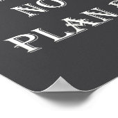 There Is No Plan B Motivational  ポスター (角)
