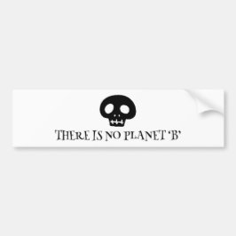 There is no planet 'B' バンパーステッカー