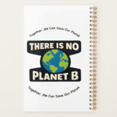 There Is No Planet B | 地球の日 エコ活動家 プランナー手帳 (裏面)
