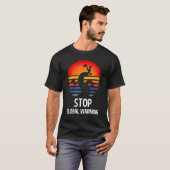 There Is No Planet B Global Warming Climate Change Tシャツ (正面フル)