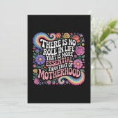 There Is No Role In Life That Is More Essential 招待状 (スタンド正面)