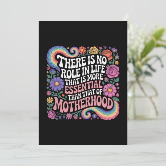 There Is No Role In Life That Is More Essential 招待状 (スタンド正面)