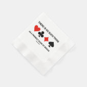 There Is No Such Thing Friendly Game Of Bridge 縁ありカクテルナプキン (角)