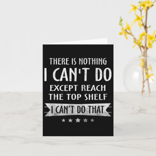 There Is Nothing I Can't Do Except Reach The Top S カード (黄色い花)