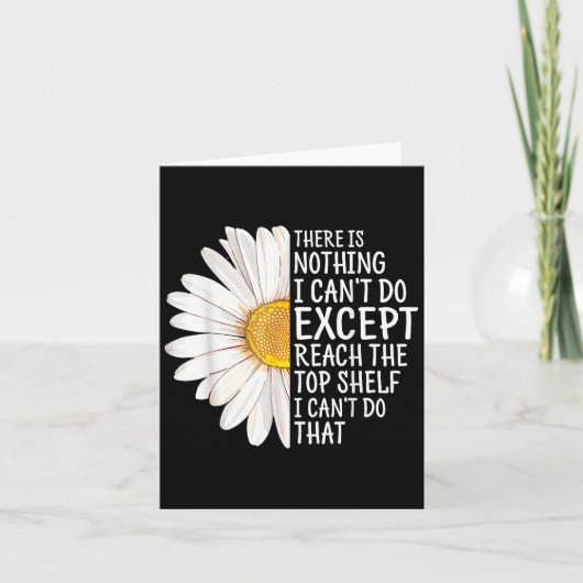 There Is Nothing I Can't Do Except Reach The Top S カード (正面)