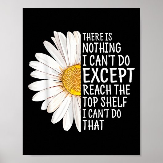 There Is Nothing I Can't Do Except Reach The Top S ポスター (正面)