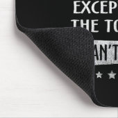 There Is Nothing I Can't Do Except Reach The Top S マウスパッド (コーナー)