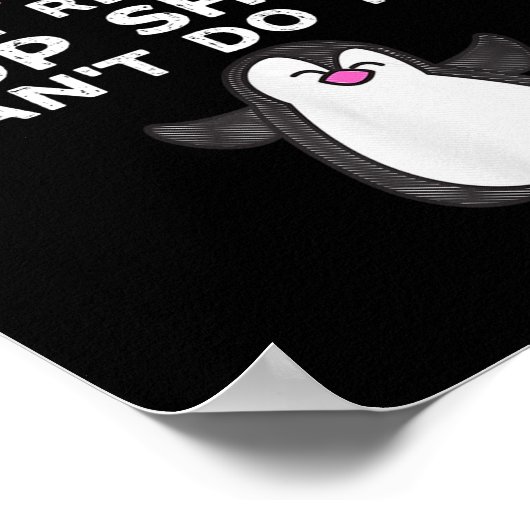 There Is Nothing I Cant Do Except Reach The Top Sh ポスター (角)