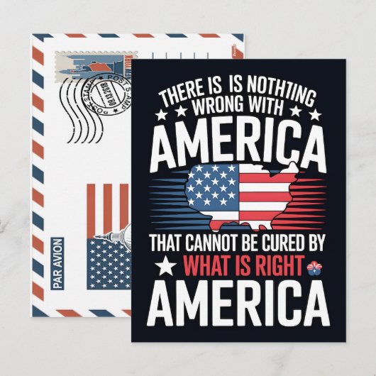 There is nothing wrong with america シーズンポストカード (正面/裏面)
