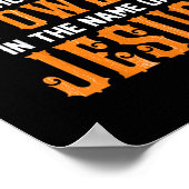 There is power in the name of Jesus ポスター (角)