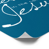 There Is Wer In The Name Of Jesus Christian  ポスター (角)