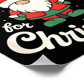 There’s No Place Like Gnome For Christmas - Funny ポスター (角)