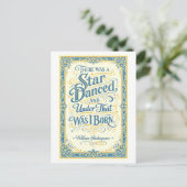 "There Was a Star Danced" Shakespeare ポストカード (スタンド正面)