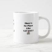 Theresは場所家とのblkを好みません ジャンボコーヒーマグカップ (右)