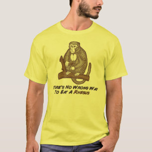 Theresリーサスを食べる間違った方法無し Tシャツ