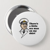 Theres私のワイシャツの小さい海人 缶バッジ (正面&裏面)