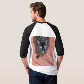 theres私の背部の猫 tシャツ (裏面フル)