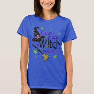 Theres私達皆の小さい魔法使いハロウィンのワイシャツ Tシャツ