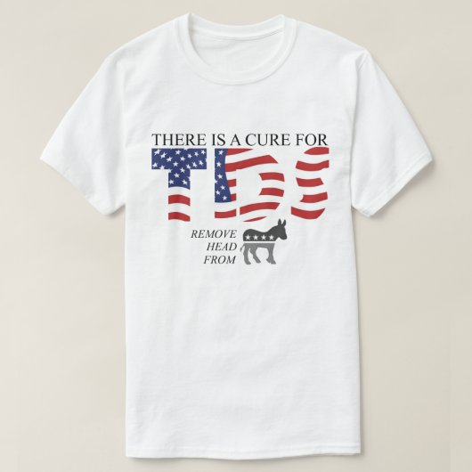 There's a Cure Parody  Tシャツ (デザイン正面)