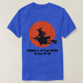 Theres A Little Witch in All of Us Practical Magic Tシャツ (デザイン正面)