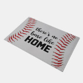 There's No Base Like Home 玄関マット 野球 (アングル)