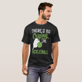 There's No Crying In Pickleball Retro Vintage Tシャツ (正面フル)