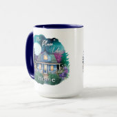 Theres No Place Like.ホームウォーターカラースターリーナイト マグカップ (正面左)