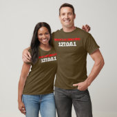 theres no place like 127001 localhost Admin Tシャツ (ユニセックス)