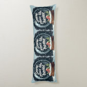 There's No Place Like Home - ホリデーの名言 ボディピロー (裏面 (縦))