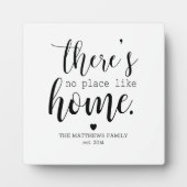There's No Place Like Home Custom Name フォトプラーク (正面)