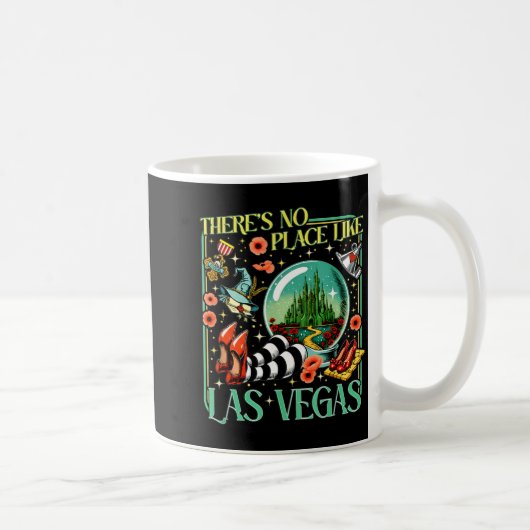 There's No Place Like Las Vegas  コーヒーマグカップ (右)