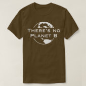 Theres No Planet B  Tシャツ (デザイン正面)