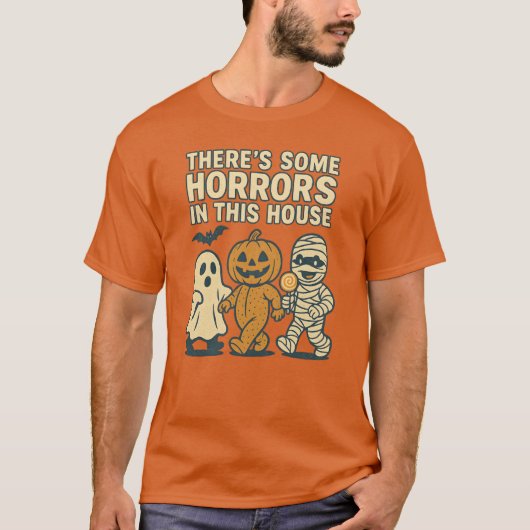 THERE'S SOME HORRORS IN THIS HOUSE Tシャツ (正面)
